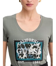 GUESS ANIMALIER  tricou vulcan gri - tricou - 3