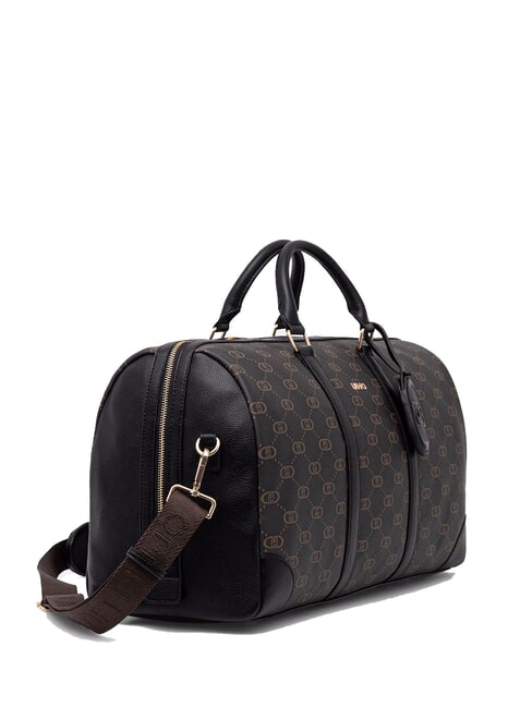 CIRRY Geantă mare de voiaj cu logo și curea de umăr BLACK - Genți de voiaj