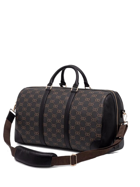 CIRRY Geantă mare de voiaj cu logo și curea de umăr BLACK - Genți de voiaj