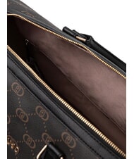 LIUJO CIRRY Geantă mare de voiaj cu logo și curea de umăr BLACK - Genți de voiaj - 5