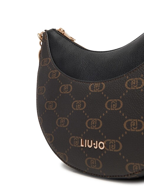 CIRRY Geantă mică de umăr cu ciucure BLACK - Genți femei