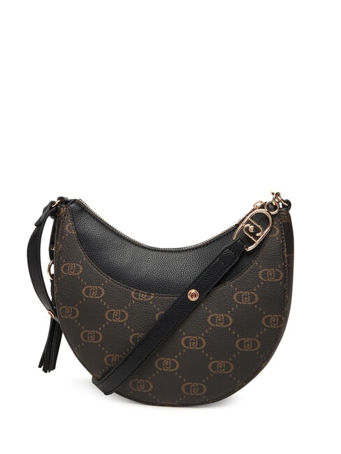 CIRRY Geantă mică de umăr cu ciucure BLACK - Genți femei