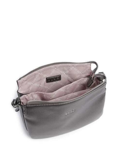 CALIWEN Geantă de umăr medie antracit met. - Genți femei