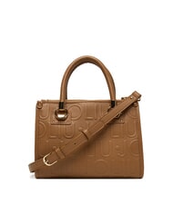 LIUJO MANHATTAN Geantă mică cu logo în relief piele de căprioară - Genți femei - 2