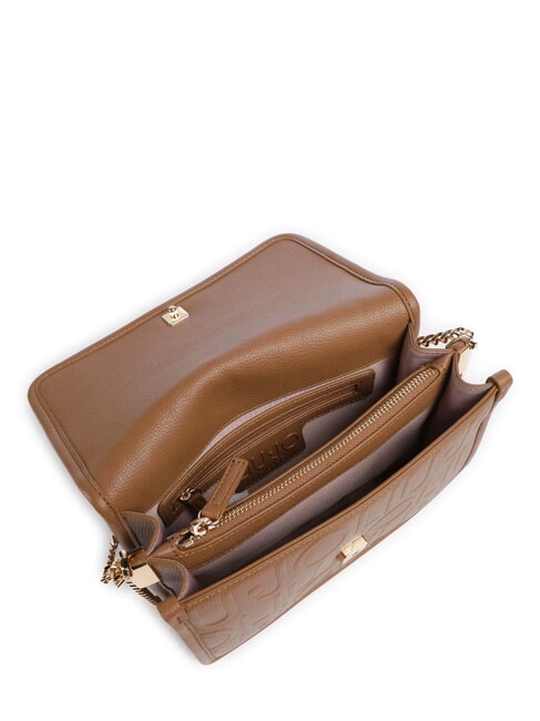 MANHATTAN Geantă convertibilă cu clapă piele de căprioară - Genți femei