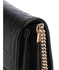 LIUJO MANHATTAN Geantă convertibilă cu clapă BLACK - Genți femei - 3