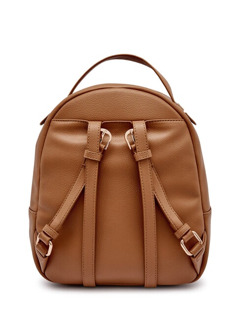 MANHATTAN Rucsac mediu cu logo în relief piele de căprioară - Genți femei