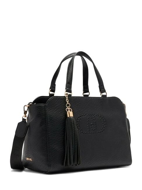 SAMIANA Geantă medie cu curea de umăr BLACK - Genți femei