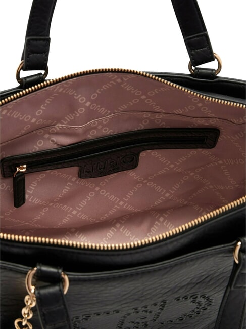 SAMIANA Geantă medie cu curea de umăr BLACK - Genți femei