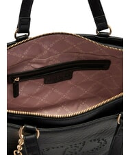 LIUJO SAMIANA Geantă medie cu curea de umăr BLACK - Genți femei - 7