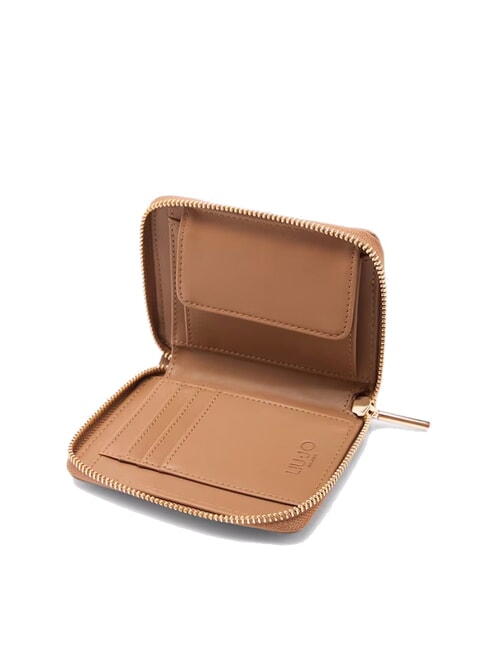 CALIWEN Portofel mediu cu fermoar piele de căprioară - Portofele femei