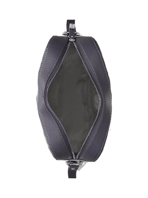 MANHATTAN Geantă medie pentru cameră cu logo în relief antracit met. - Genți femei