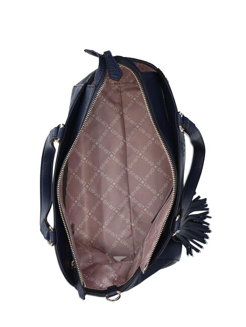 SAMIANA Geantă medie cu curea de umăr rochie albastra - Genți femei