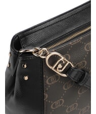 LIUJO CIRRY Geantă cu funcție dublă și ciucure BLACK - Genți femei - 3