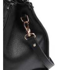 LIUJO MANHATTAN Geantă medie tip ghiozdan cu logo BLACK - Genți femei - 3