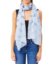 LIUJO LOGO Eșarfă degradată cu logo integral - Eșarfe