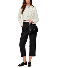 LIUJO CALIWEN Geantă de umăr convertibilă cu lanț BLACK - Genți femei - 6