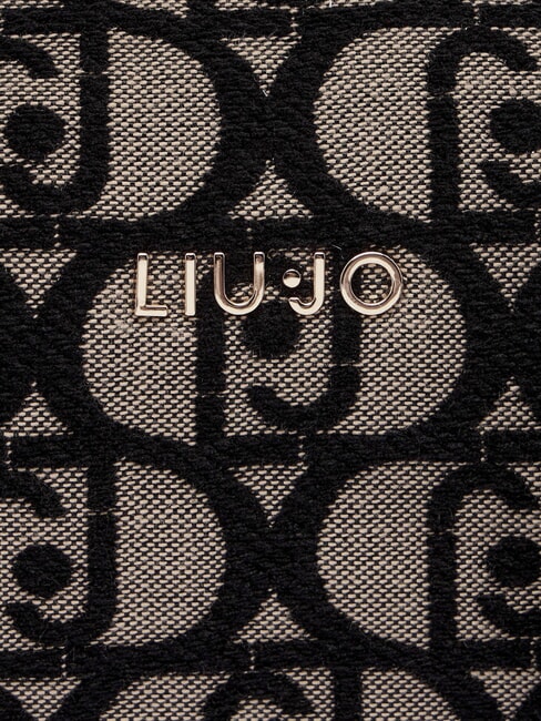 AMELIE Trunchi mic din material jacquard tutun - Genți femei