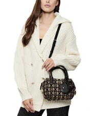 LIUJO AMELIE Trunchi mic din material jacquard tutun - Genți femei - 5