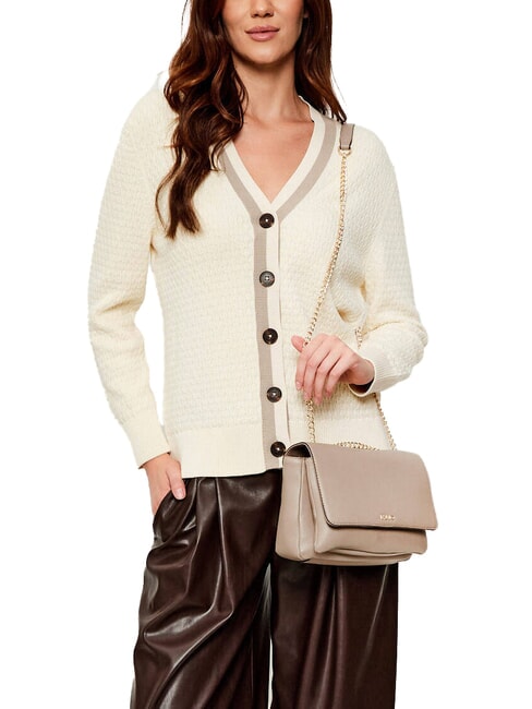 CALIWEN Geantă de umăr convertibilă cu lanț taupe de deșert - Genți femei