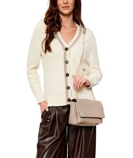 LIUJO CALIWEN Geantă de umăr convertibilă cu lanț taupe de deșert - Genți femei - 6