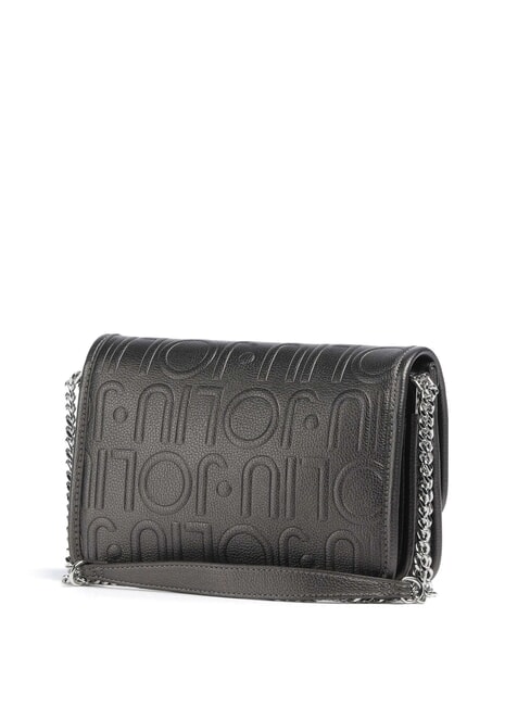 MANHATTAN Geantă convertibilă cu clapă antracit met. - Genți femei