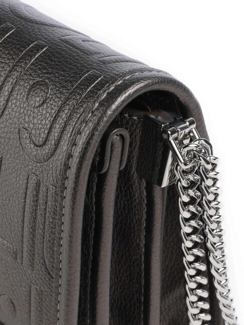 MANHATTAN Geantă convertibilă cu clapă antracit met. - Genți femei