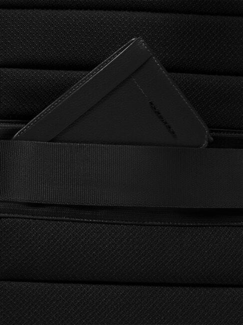 RUSSEL Rucsac din piele pentru laptop de 15,6" negru - Rucsacuri pentru laptop