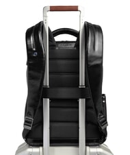 PIQUADRO BLUE SQUARE Rucsac pentru laptop de 14" cu verificare rapidă negru - Rucsacuri pentru laptop - 3