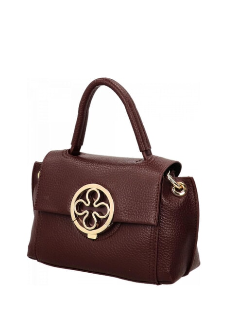 FEDERICA Geantă mică cu curea de umăr Bordeaux - Genți femei