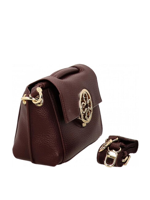 FEDERICA Geantă mică cu curea de umăr Bordeaux - Genți femei