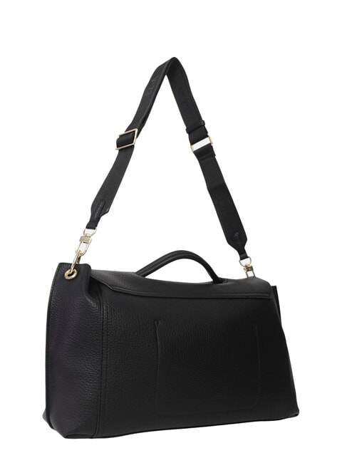 FEDERICA Geantă mare cu curea de umăr negru - Genți femei