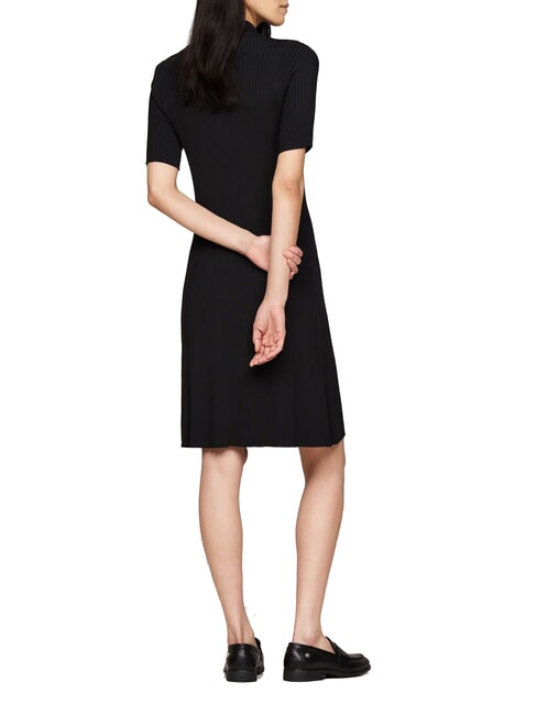 TH  Rochie cu nasturi negru - Haine de femeie