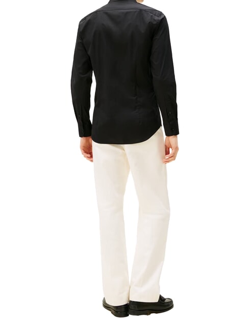 TH  Cămașă cu mânecă lungă negru - Cămăși pentru bărbați