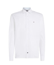 TOMMY HILFIGER TH Cotton Cămașă cu mânecă lungă alb optic - Cămăși pentru bărbați - 5