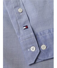 TOMMY HILFIGER TH  Cămașă din bumbac, cu m&acirc;necă lungă cerul deșertului - Cămăși pentru bărbați - 3