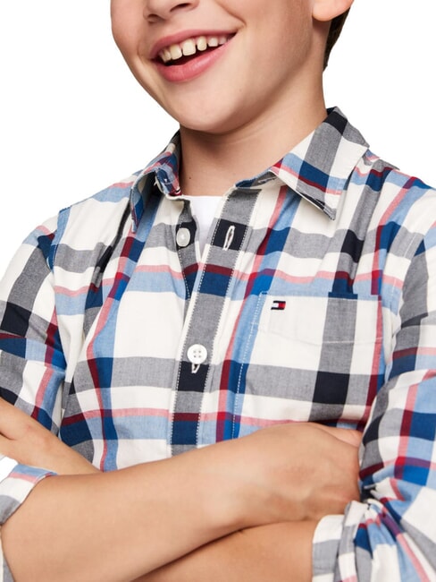 TH KIDS Cămașă tartan indigo vibrant - cămăși pentru copii