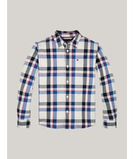TOMMY HILFIGER TH KIDS Cămașă tartan indigo vibrant - cămăși pentru copii - 4