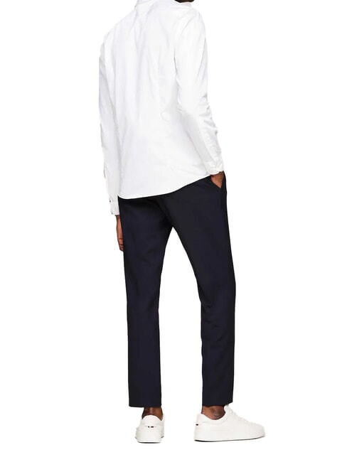 TH  Cămașă din amestec de bumbac alb optic - Cămăși pentru bărbați