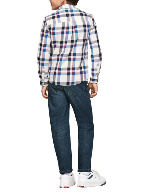 TH KIDS Cămașă tartan indigo vibrant - cămăși pentru copii