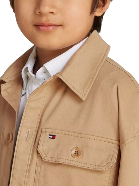 TH KIDS Jachetă Overshirt kaki clasic - cămăși pentru copii