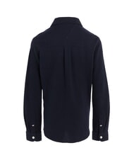 TOMMY HILFIGER TH KIDS Cămașă de bumbac cerul deșertului - cămăși pentru copii - 5