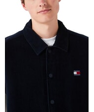 TOMMY HILFIGER TH JEANS Cămașă supradimensionată bleumarin noapte întunecată - Cămăși pentru bărbați - 3