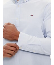 TOMMY HILFIGER TH JEANS Cămașă de bumbac albastru moderat - Cămăși pentru bărbați - 3