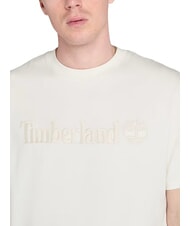 TIMBERLAND EMBROIDERY TONAL Tricou din bumbac alb vintage - tricou - 3