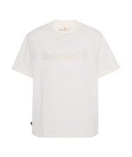 TIMBERLAND EMBROIDERY TONAL Tricou din bumbac alb vintage - tricou - 4