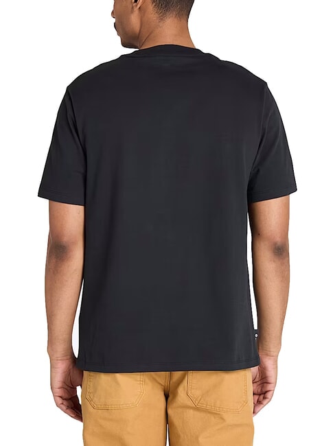 EMBROIDERY TONAL Tricou din bumbac BLACK - tricou