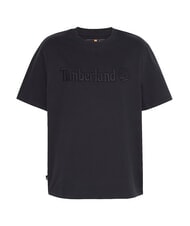 TIMBERLAND EMBROIDERY TONAL Tricou din bumbac BLACK - tricou - 4