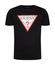 GUESS TRI LOGO Tricou din bumbac jetbla - tricou - 4