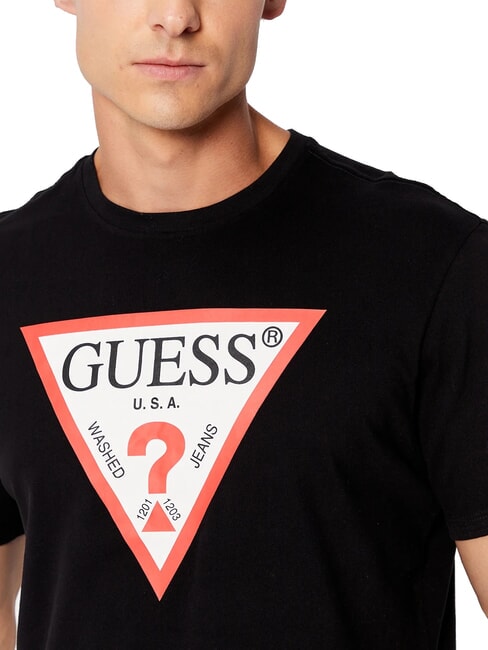 TRI LOGO Tricou din bumbac jetbla - tricou